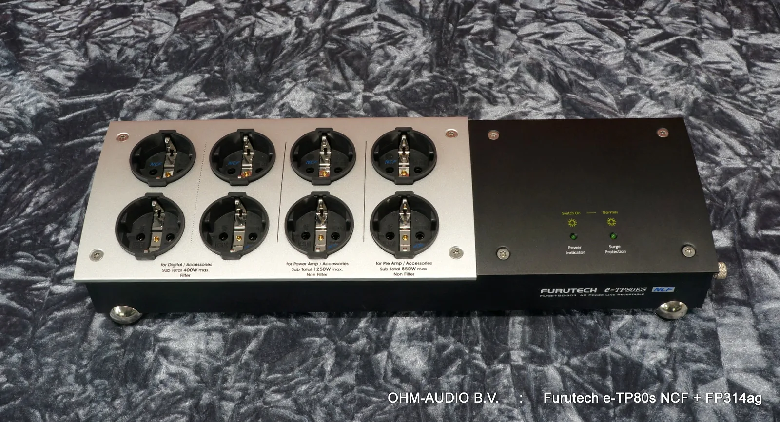 Furutech e-TP80ES NCF + FP314ag, Très jeune occasion, État neuf : VENDU