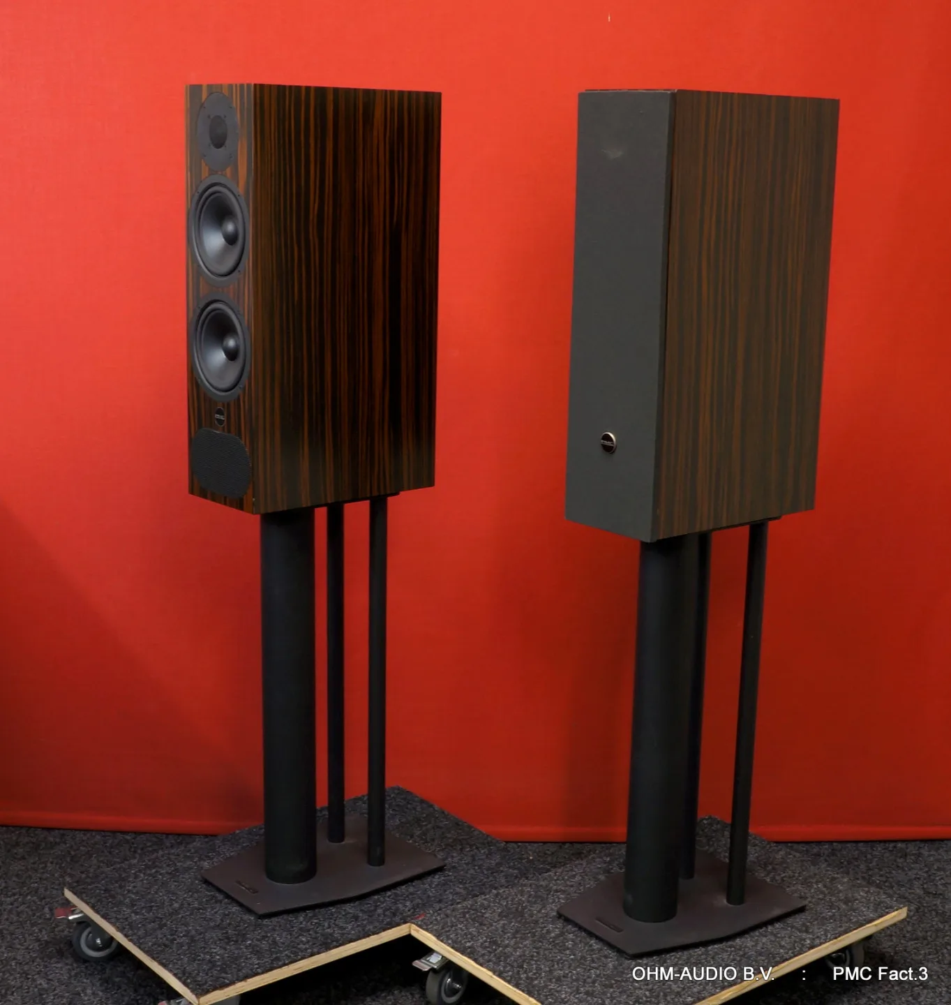 PMC Audio Fact.3, Finition Ébène, Incluant les Supports : VENDU
