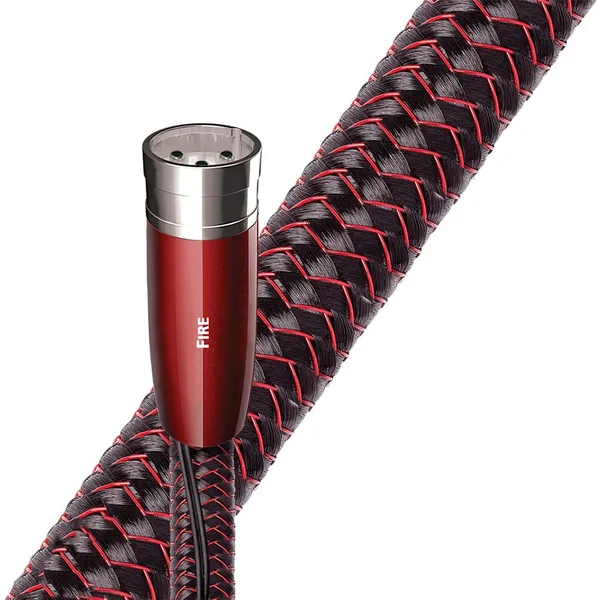 AudioQuest Fire XLR, Gebalanceerde Analoge Interlink, 1.0 Meter, Originele Verpakking : SOLD