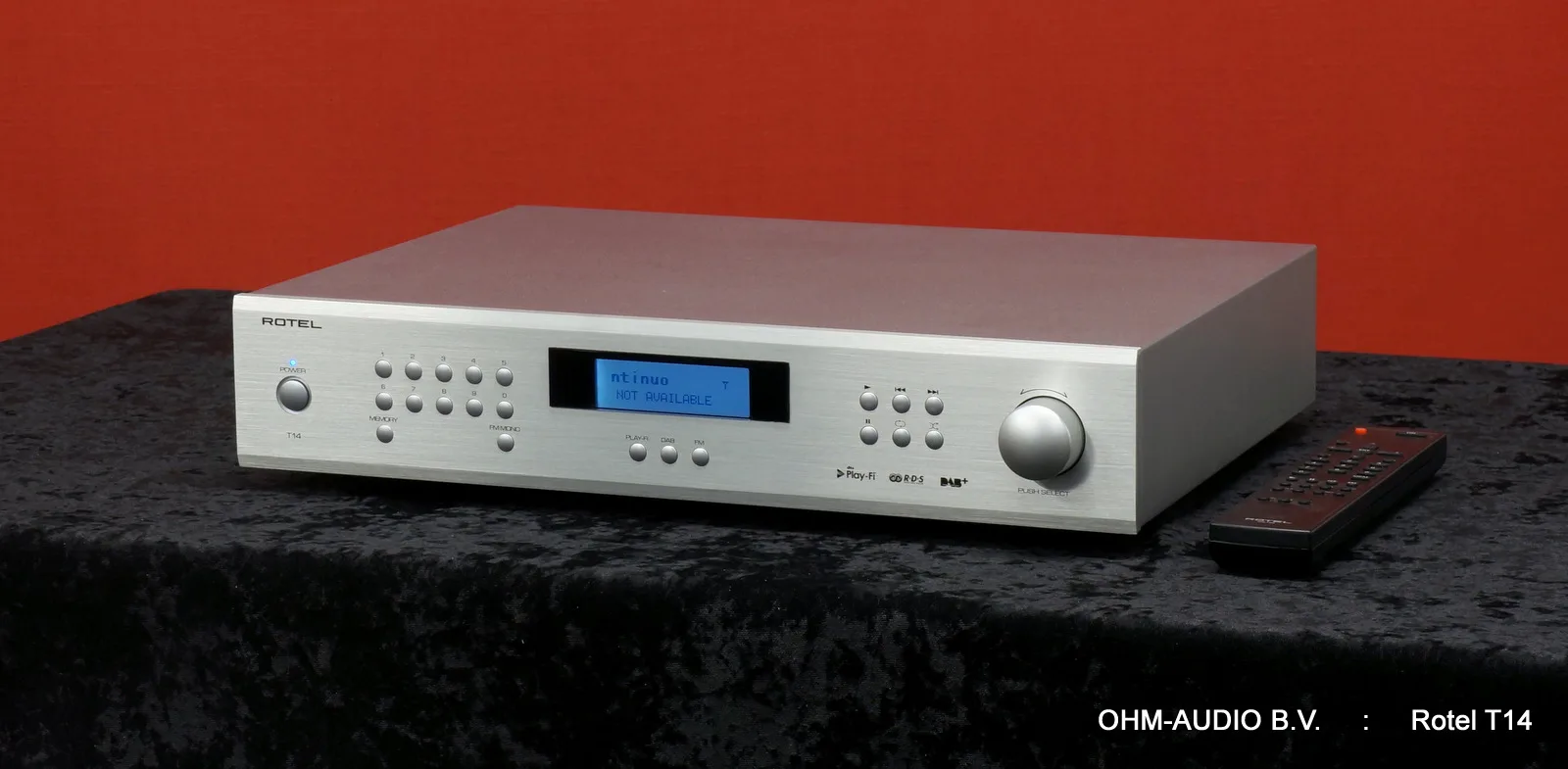 Rotel T14, Lecteur réseau + FM/DAB+ , État neuf, Incl. Emballage d'origine, Occasion : SOLD