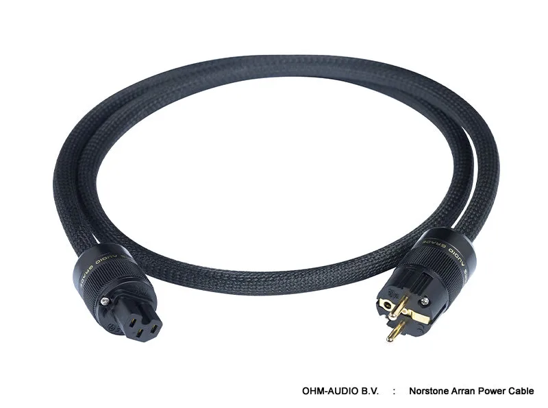 Câble d'Alimentation Norstone Arran, Disponible en 1.0 ou 2.0 Mètre, Neuf