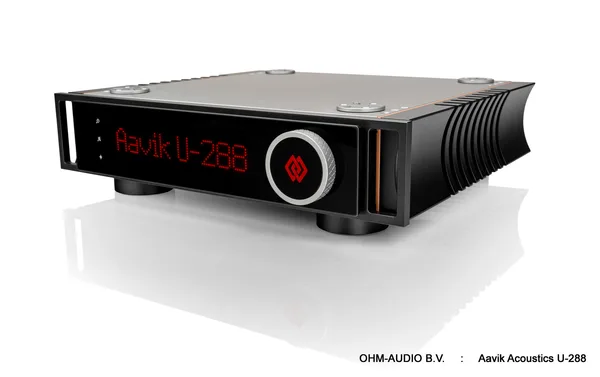 Aavik Acoustics U-288, All-in-One Streaming Verstärker mit digitalen und analogen Eingängen, 2 x 300 Watt