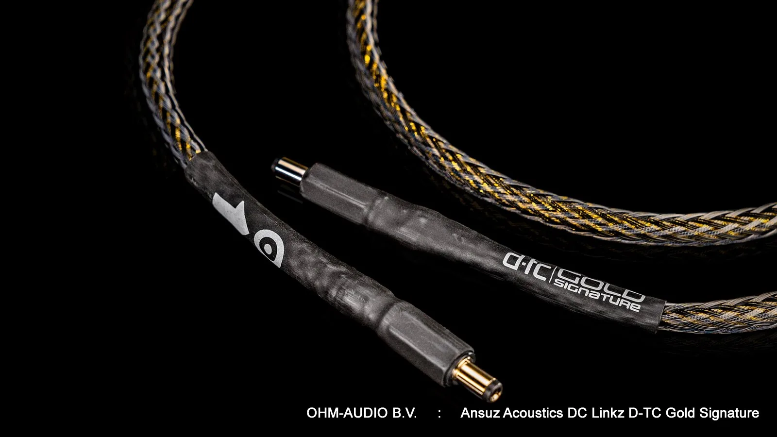 Ansuz Acoustics DC Linkz D-TC Gold Signature, Amélioration pour câbles de haut-parleurs & enceintes Borresen