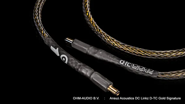 Ansuz Acoustics DC Linkz D-TC Gold Signature, Upgrade für Lautsprecherkabel & Borresen Lautsprecher