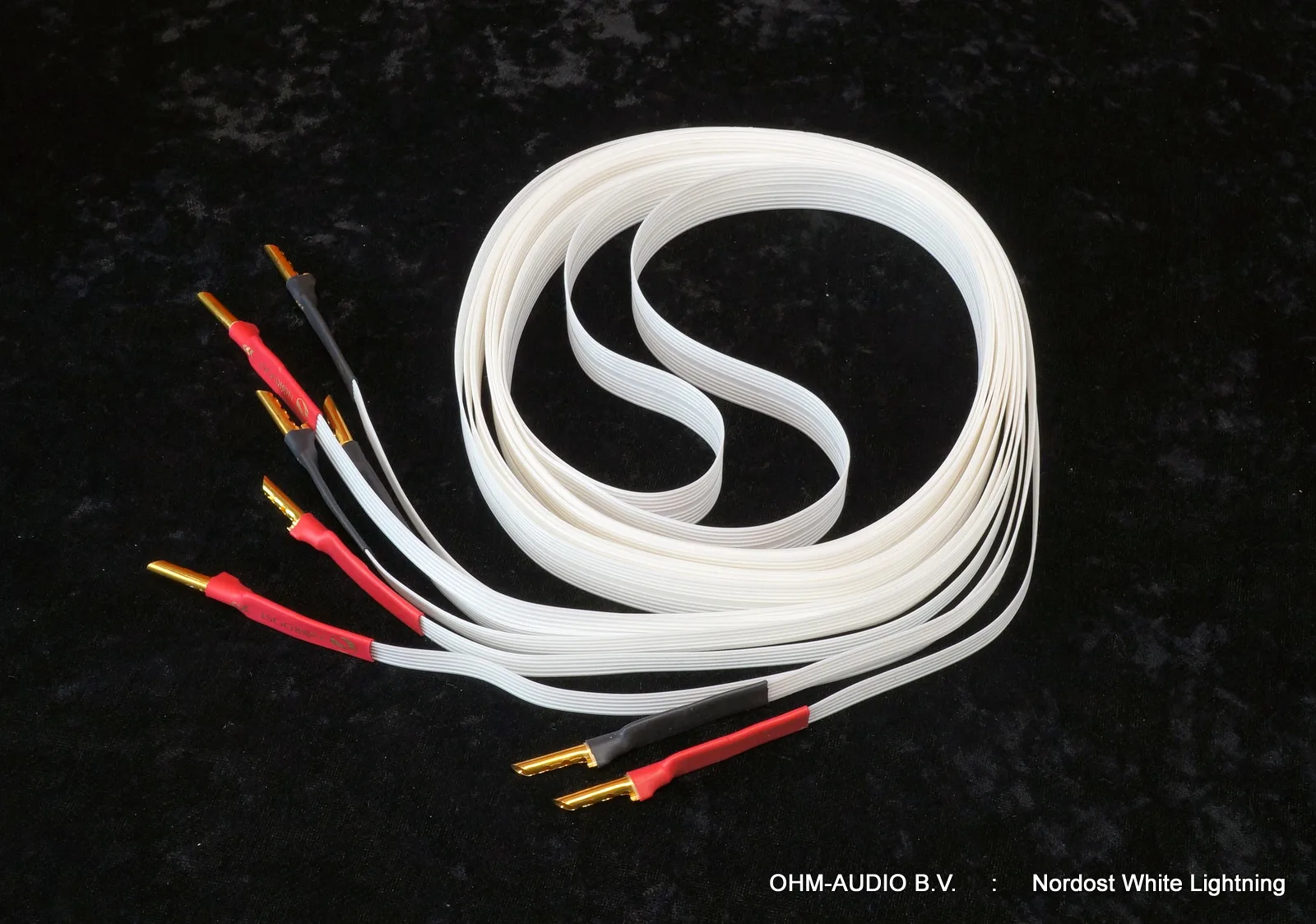 Nordost White Lightning Lautsprecherkabel, 3,0 Meter, Bananenstecker, Inklusive Verpackung : SOLD