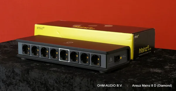 Ansuz Acoustics Mainz8 Diamond (D1), Powerdistributor, 8 Outputs, Occasion, Originele Verpakking