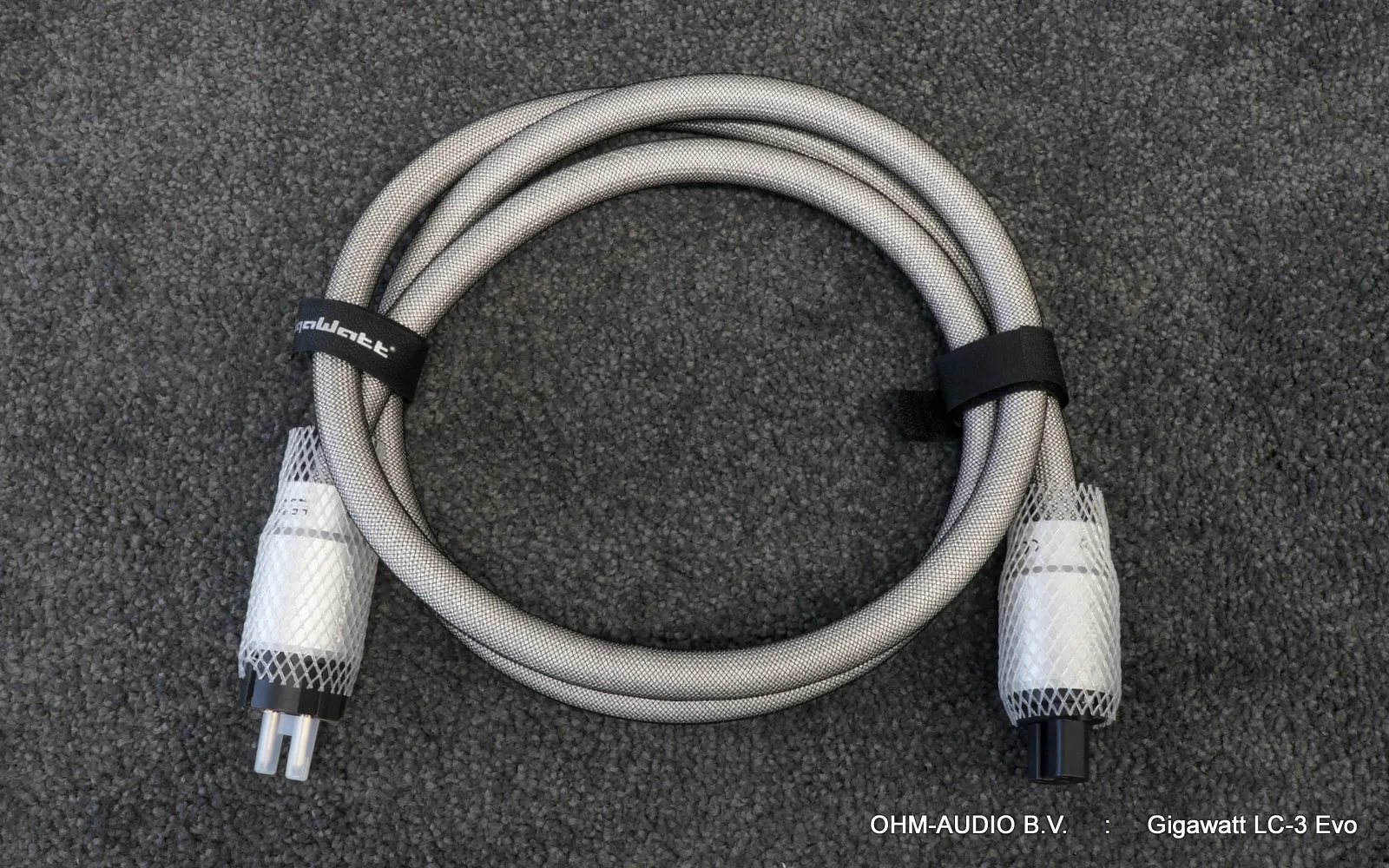 Gigawatt LC-3 Evo, High End Powercord, 1.5 Meter, Original Packaging, Used : SOLD