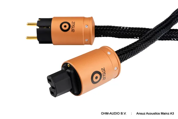 Cordon d'alimentation Ansuz Acoustics Mainz A3, À partir de 1,0 mètre