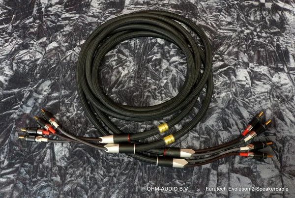 Furutech Evolution 2, Lautsprecherkabel, 3,0 Meter, FT-212(G) Bananenstecker, Occasion : SOLD
