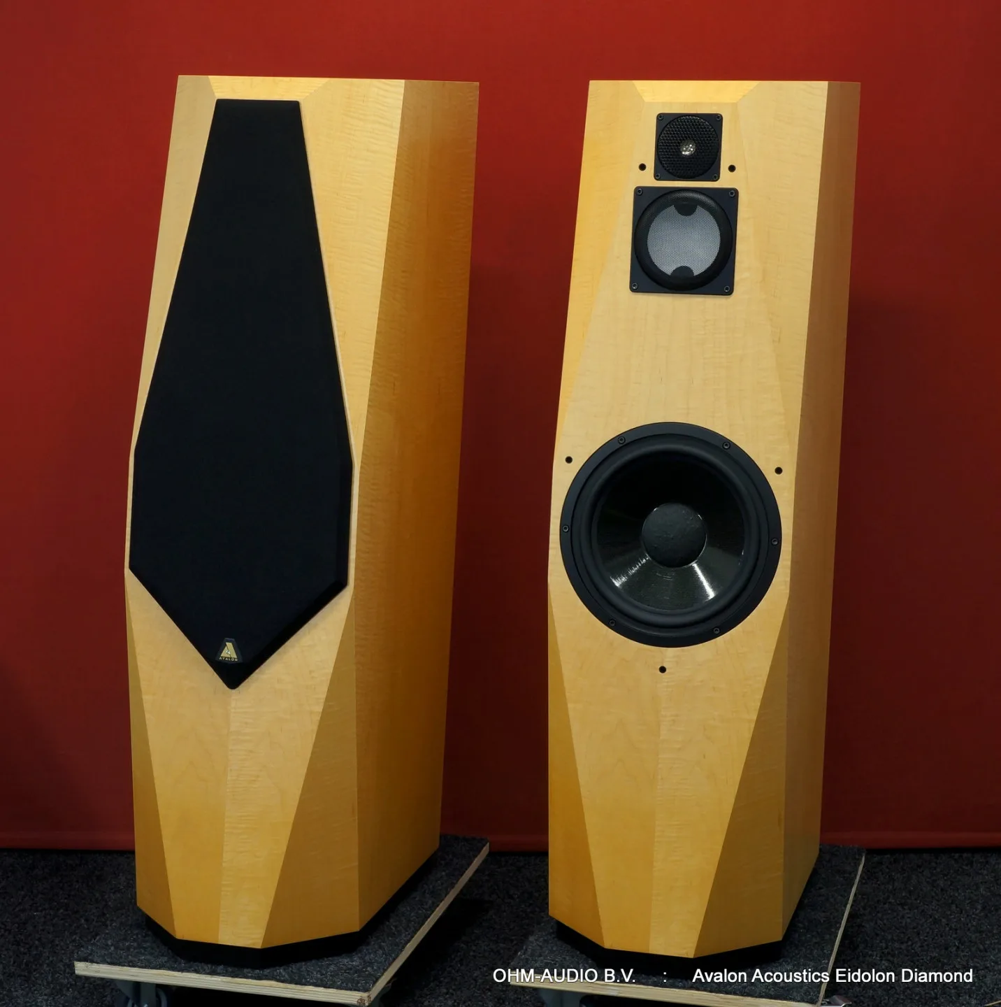 Avalon Acoustics Eidolon Diamond, Érable, État Fantastique & 1er Propriétaire, Occasion : VENDU