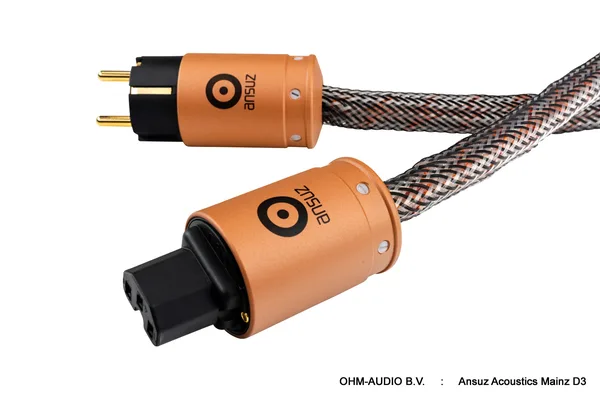 Ansuz Acoustics Mainz D3 Powercord, From 1.0 Meter
