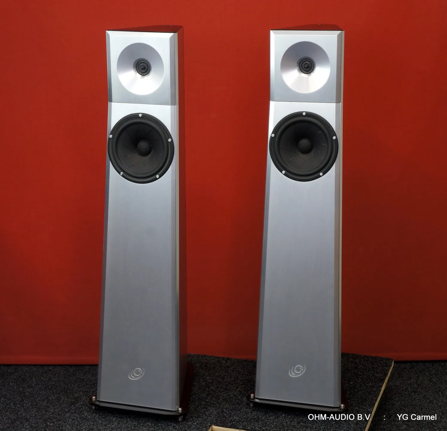 YG Acoustics Carmel, 2-Way Floor-Standing Loudspeaker, Original Packaging, Used : SOLD