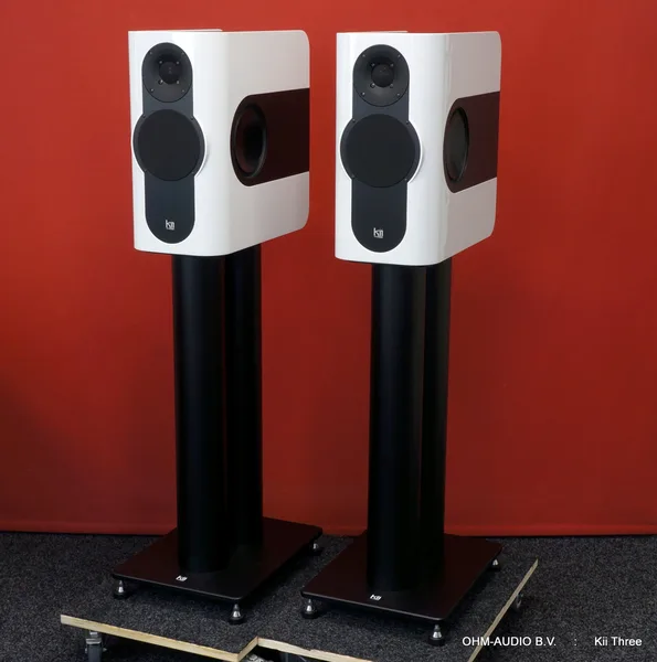 Kii Audio Model Three System, Hochglanz Weiß, Gelegenheit : VERKAUFT