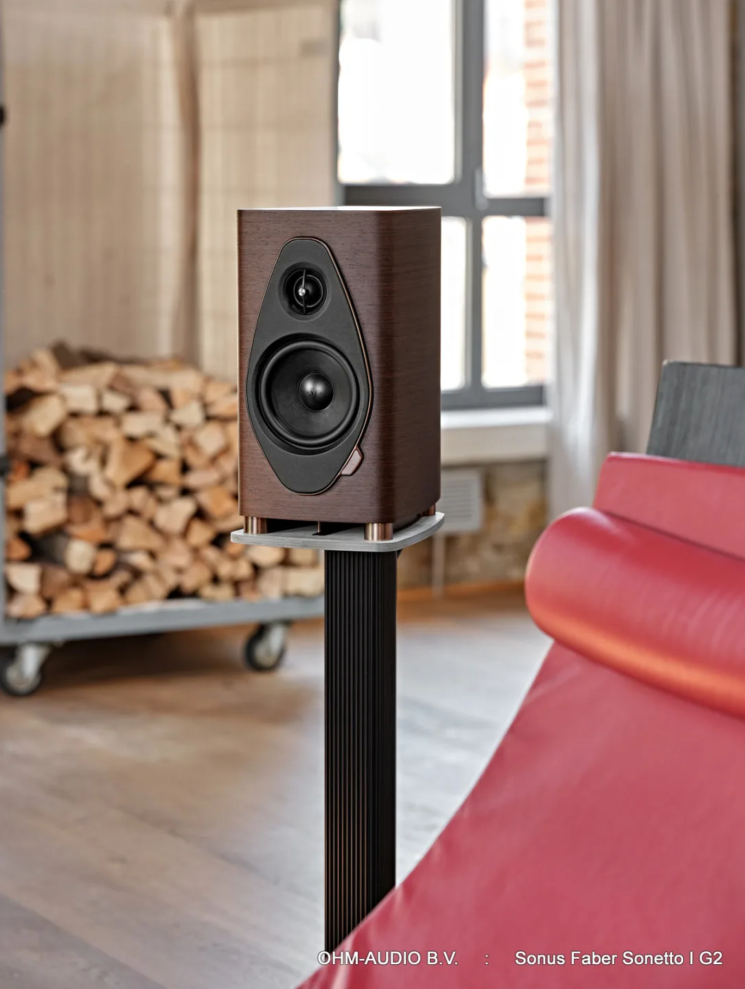 Sonus Faber Sonetto I (2) G2, Standmount Luidspreker, Verkrijgbaar in Walnoot / Wenge / Piano Black