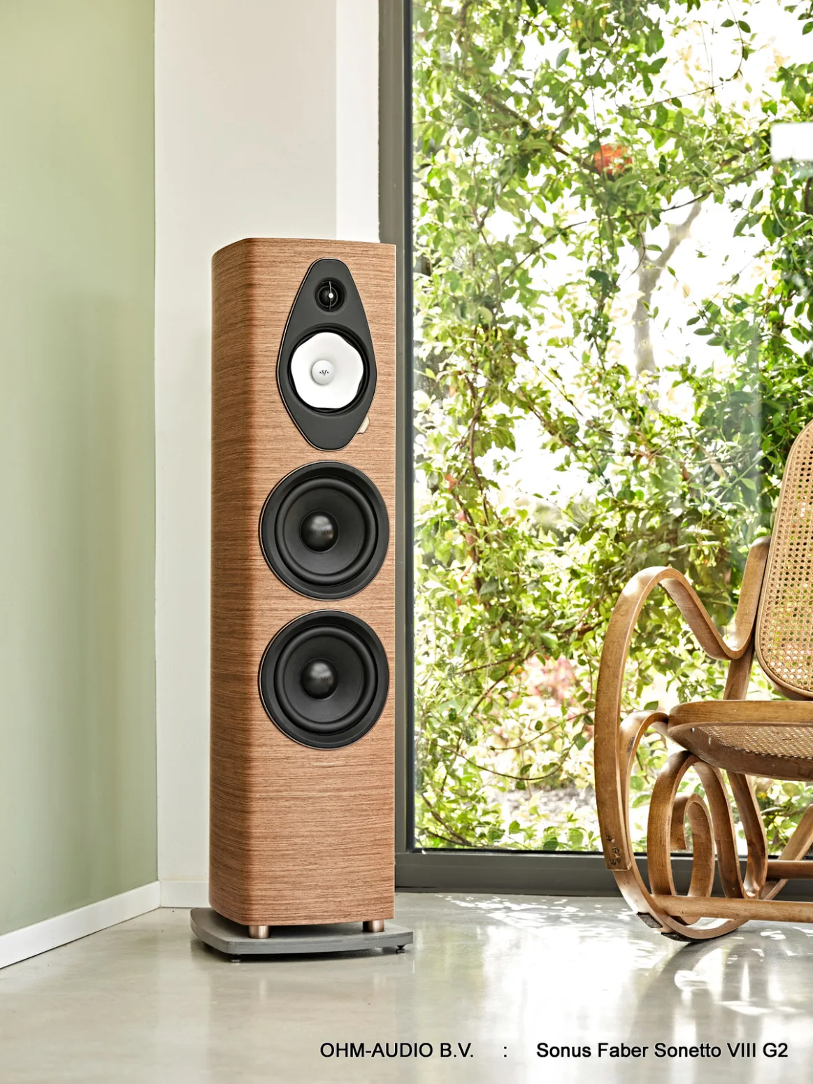 Sonus Faber Sonetto VIII (8) G2, Available in Walnut / Wenge / Piano Black