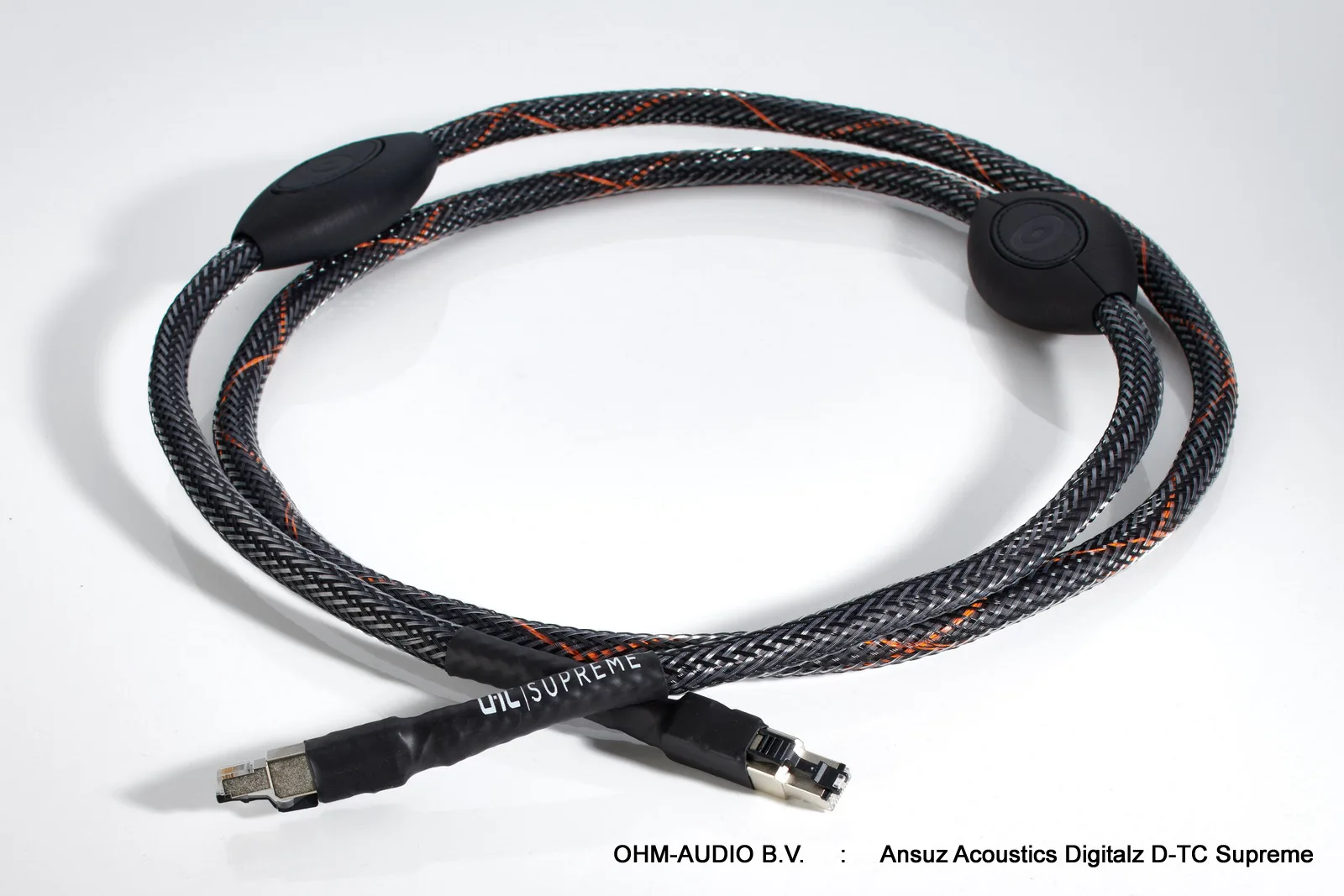 Câble Ethernet Ansuz Digitalz D-TC Supreme Ultra Reference, 2.00m : RUPTURE DE STOCK