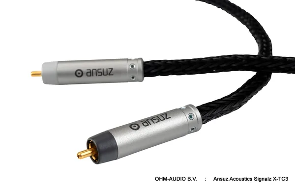 Ansuz Acoustics Signalz X-TC3 Analoge Interlink, Wahl zwischen RCA oder XLR