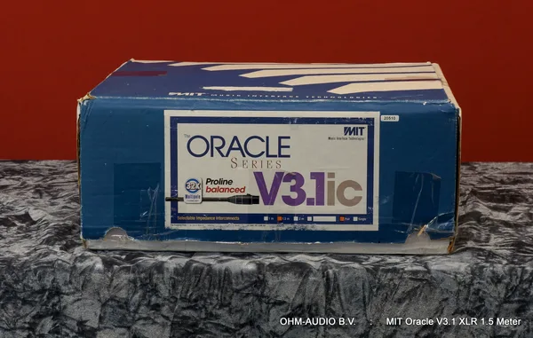 MIT Oracle V3.1ic, XLR, Analoge Interlink, 1,5 Meter, Originalverpackung, Gelegenheit: RESERVIERT