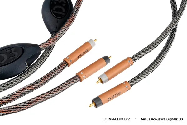 Ansuz Acoustics Signalz D3 Analoge Interlink, Verkrijgbaar in RCA of XLR