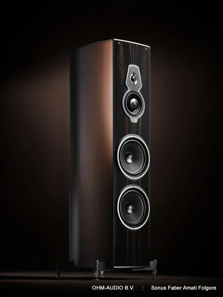 Sonus Faber Amati Folgore, Limited Edition, Maserati Rame Folgore Uitvoering