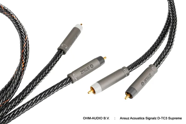 Ansuz Acoustics Signalz D-TC3 Supreme Analog Interlink, Available in RCA or XLR