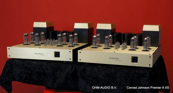Conrad Johnson Premier Eight XS, Röhren Monoblöcke, 130 Watt EL34, Neue Röhren : VERKAUFT