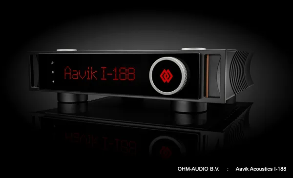 Aavik Acoustics I-188, Geïntegreerde Versterker, 2 x 300 Watt, Ingebouwd Analoog Crossover