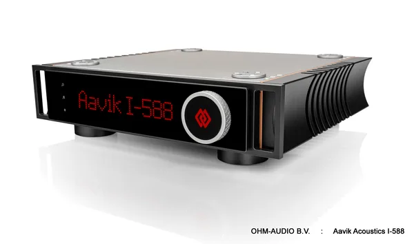 Aavik Acoustics I-588, Amplificateur Intégré, Filtre Passif Analogique Intégré, 2 x 300 Watts