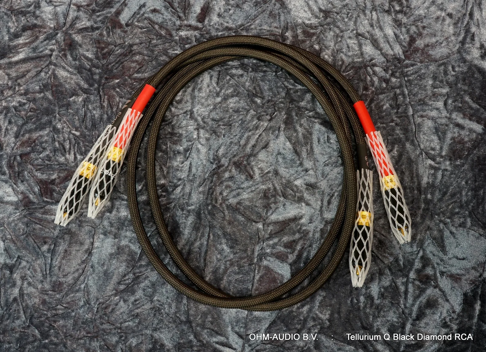 Tellurium Q Black Diamond RCA 1,0 Mètre, Emballage Original, Occasion : VENDU