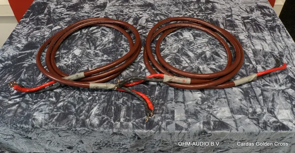 Cardas Golden Cross Lautsprecherkabel, 3,0 Meter, Occasion: SOLD