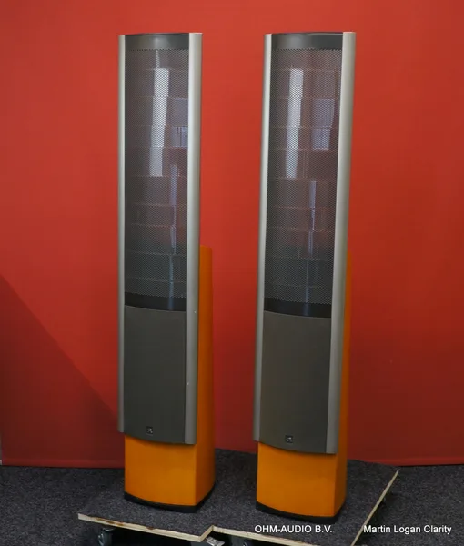 Martin Logan Clarity, Natural Cherry, Bon État : SOLD