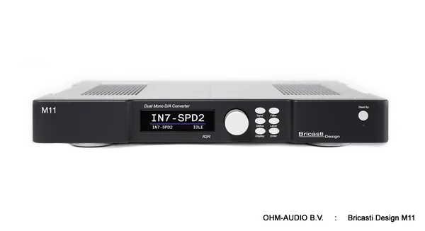 Bricasti M11, High End Dual Mono R2R Ladder DAC, PCM & DSD