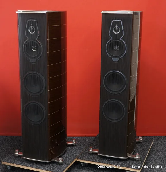 Sonus Faber Serafino Tradition, Wengé, Excellent État, Emballage Original, Occasion : VENDU
