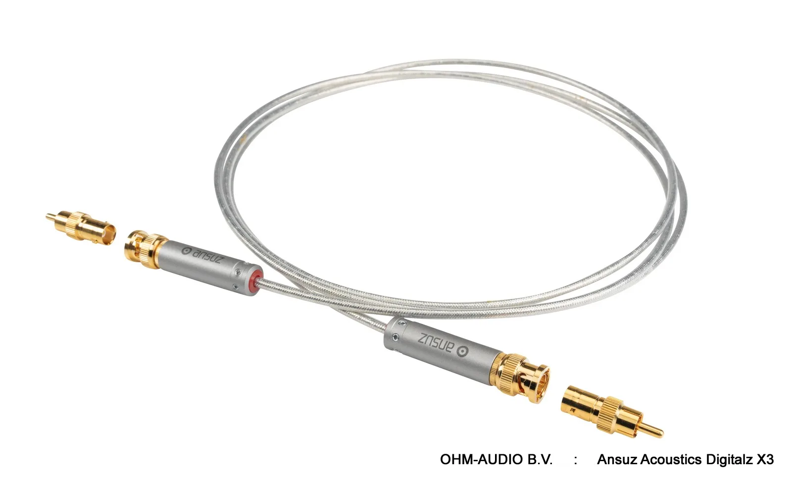 Ansuz Acoustics Digitalz X3 Digitale Interlink, Wahl zwischen RCA oder BNC