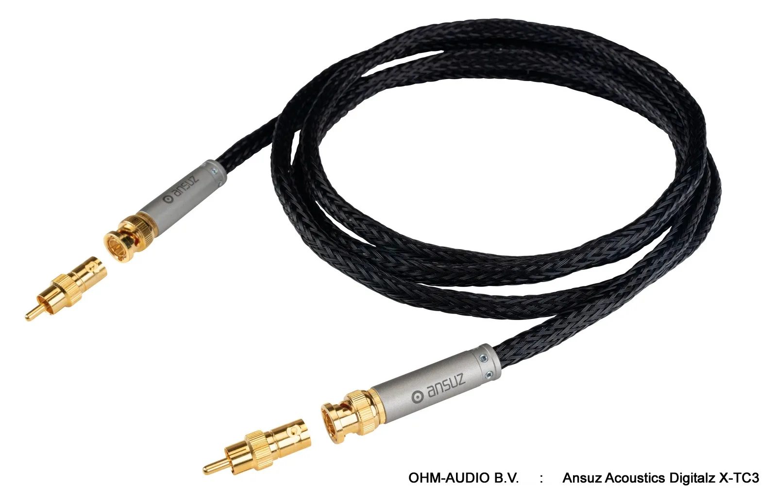 Ansuz Acoustics Digitalz X-TC3, Digitales Interlink, Wahl aus RCA, BNC oder XLR