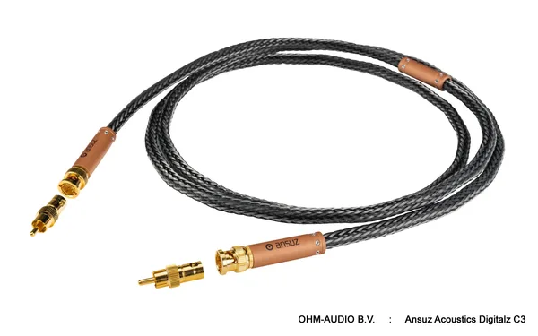 Ansuz Acoustics Digitalz C3 Digital Interlink, Available in RCA, BNC or XLR