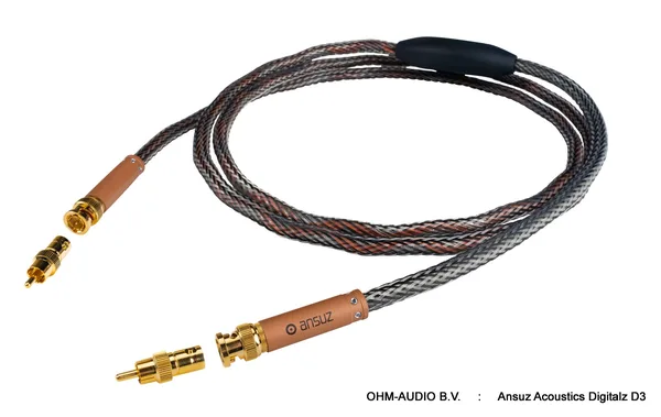 Ansuz Acoustics Digitalz D3 Digital Interlink, Available in RCA, BNC or XLR