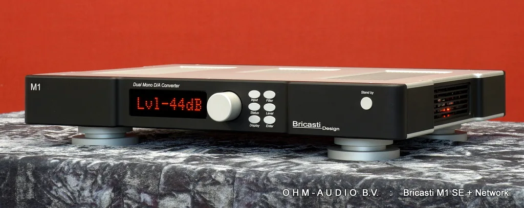 Bricasti M1 Classic MDx, Convertisseur DA Dual Mono PCM et DSD, Streamerboard : SOLDE