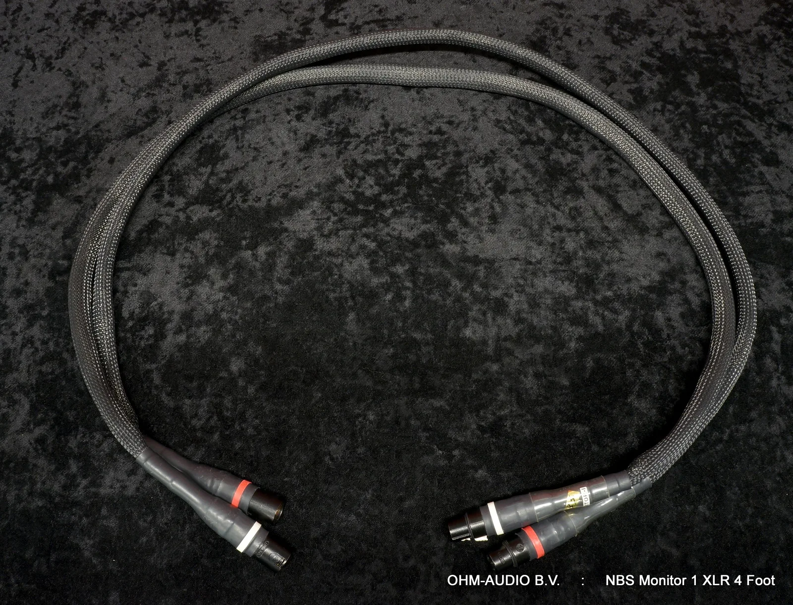 NBS Monitor 1 XLR, Symmetrisches analoges Verbindungskabel, 1,20m (4ft), Original Verpackung : SOLD