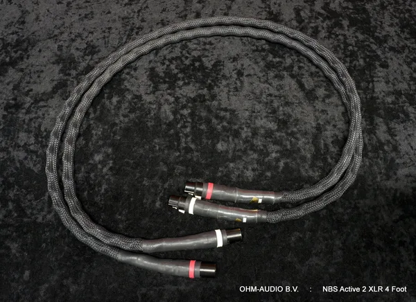 NBS Active 2 XLR, Gebalanceerde Analoge Interlink, 1.20 Meter (4ft) : SOLD