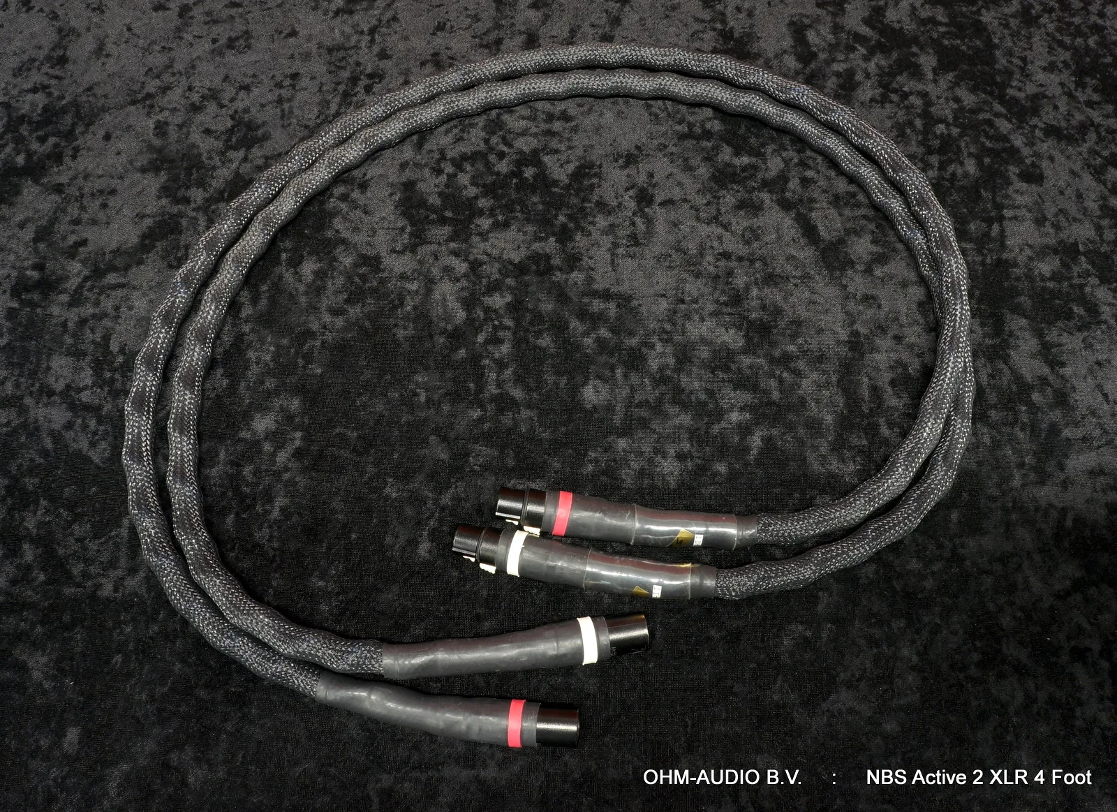 NBS Active 2 XLR, Interconnexion Analogique Équilibrée, 1.20 Mètre (4 pi) : VENDU