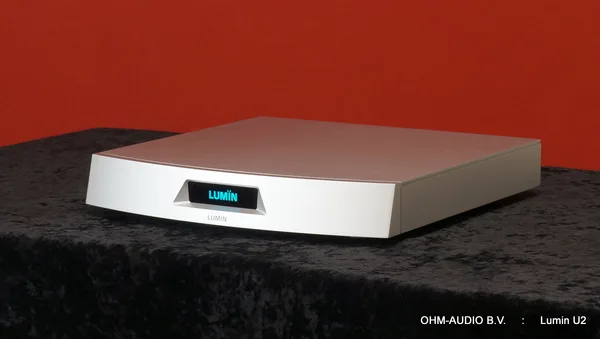 Lumin U2, High-End streamer, Zilver, Zeer goede staat, Originele Verpakking, Occasion : SOLD