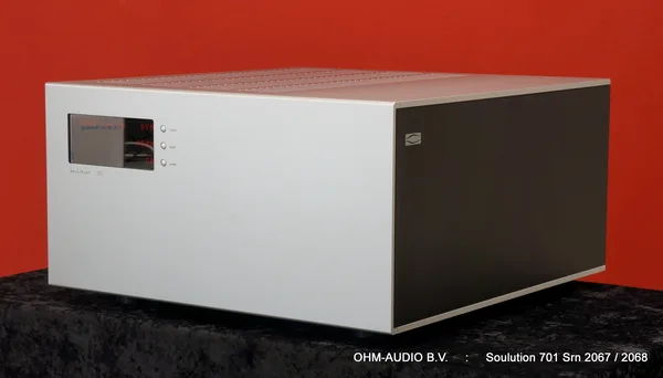 Soulution 701 Mono Power Amplifiers, Ultra High End, Great Condition, With Original Transport Crates