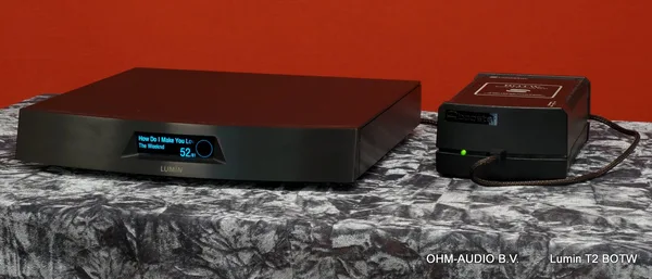 Lumin T2 BOTW / S-Booster, Streamer with built-in DAC, Used : Sold