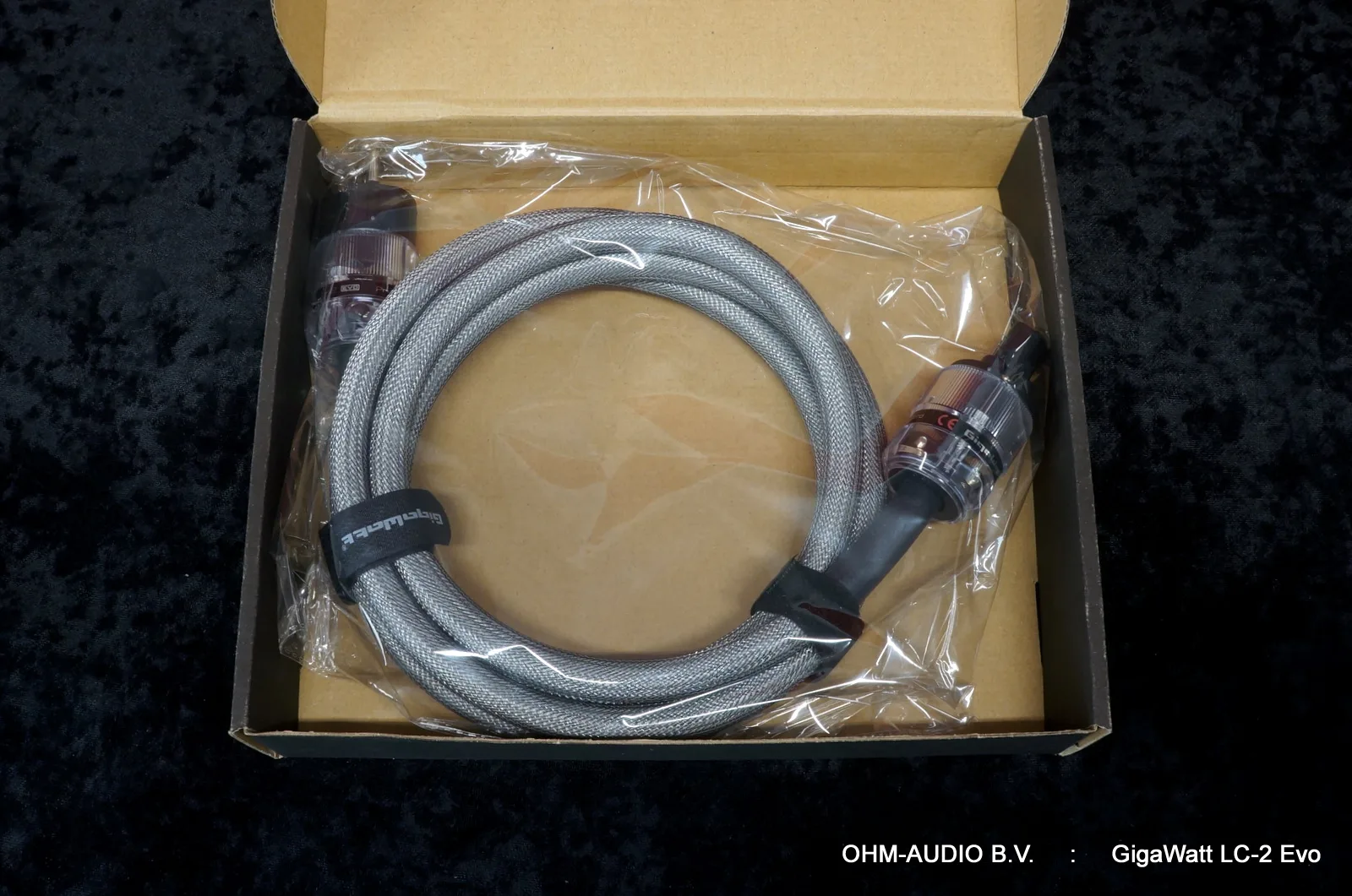 Gigawatt LC-2 EVO Top Line Powercord, 2.5 Meter, Original Packaging, DEMO : Sold