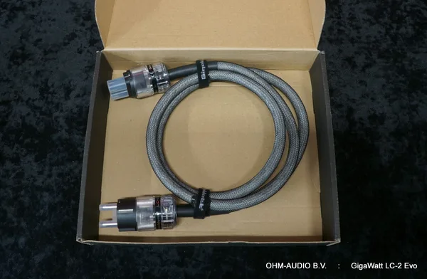 Gigawatt LC-2 EVO Top Line Powercord, 1.5 Meter, Original Packaging : SOLD
