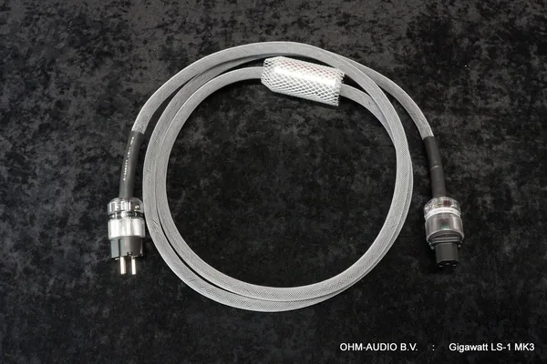 Gigawatt LS-1 MK3 Reference Line Powercord, 2.5 Meter, Occasion : SOLD