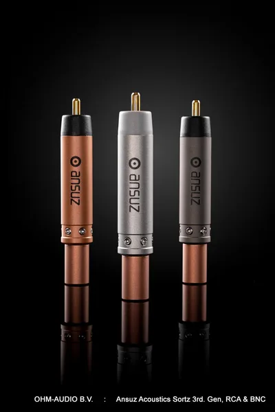 Ansuz Acoustics Sortz S3 / C3 / T3, 3rd Generation, Anti Aerial Noise Cancelling Plugs, RCA oder BNC