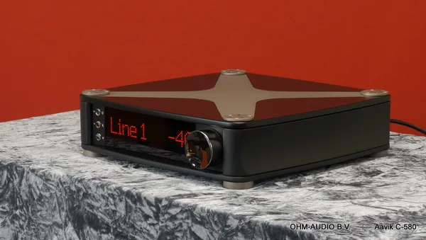 Aavik Acoustics C-580 Préamplificateur Analogique Haute Qualité : RUPTURE DE STOCK