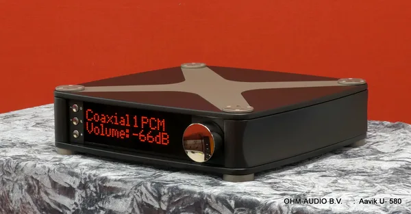 Aavik Acoustics U-580, Amplificateur Intégré Référence avec DAC, 2 x 300 Watts, Occasion : SOLD
